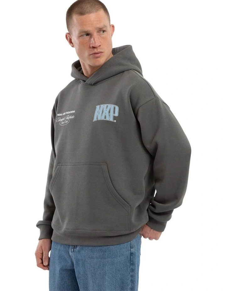 Carbon Relaxed Hoodie in Grey image 3