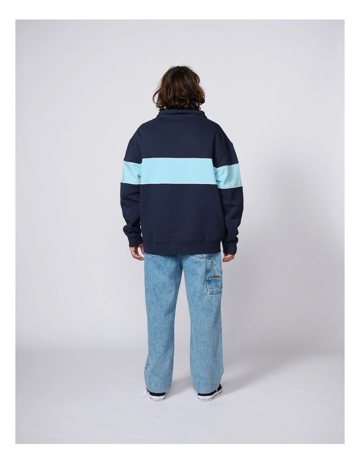 Buzzed Panel 1/4 Zip Crew image 2