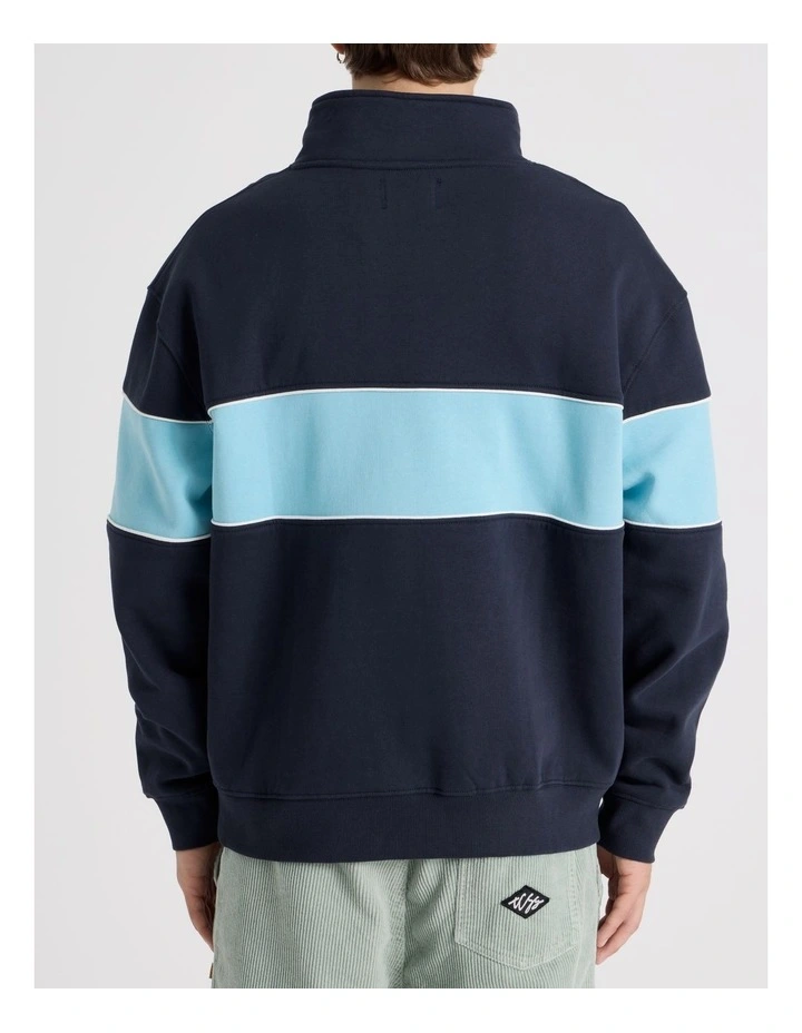 Buzzed Panel 1/4 Zip Crew image 5