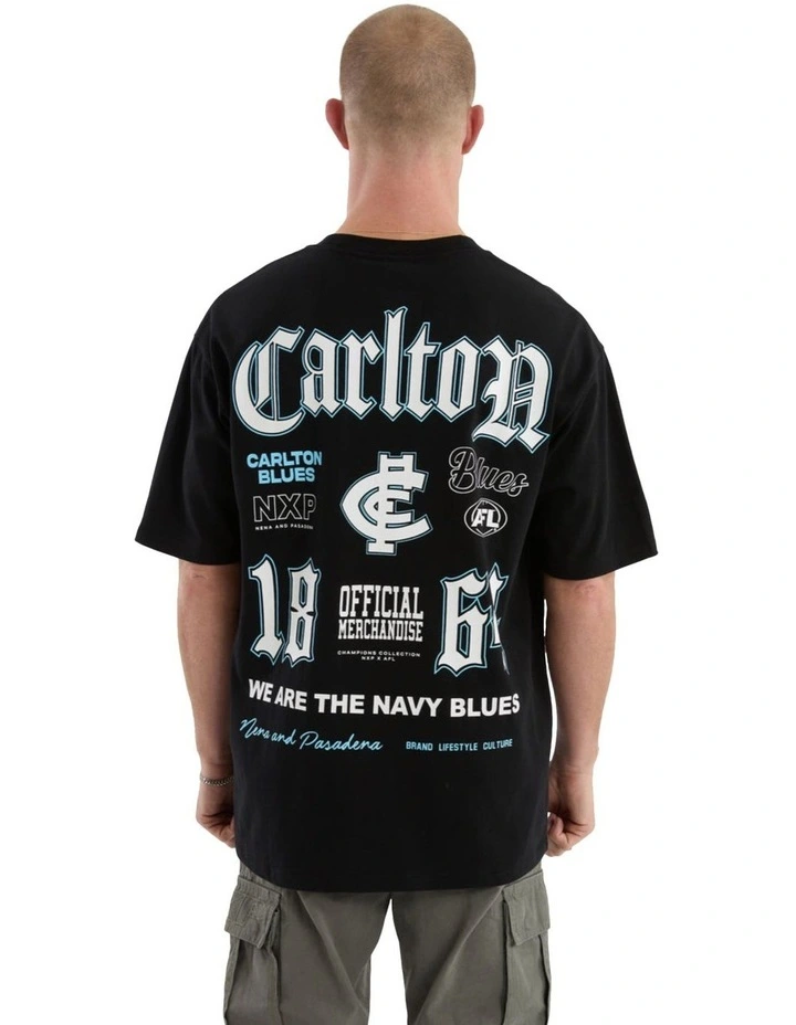 Carlton Fallback Tee in Jet Black image 1