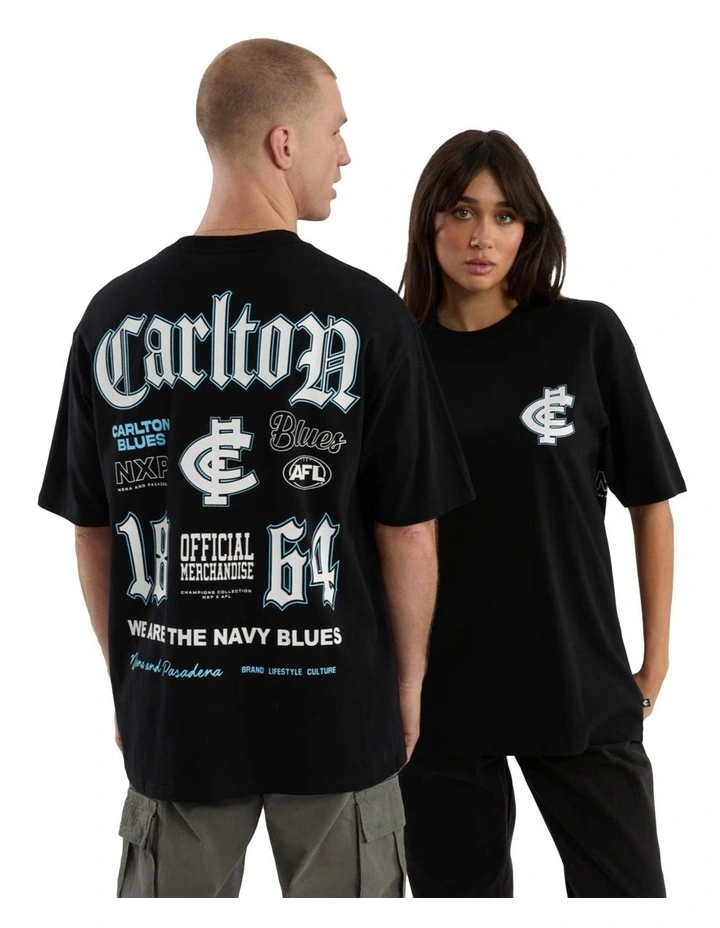 Carlton Fallback Tee in Jet Black image 3