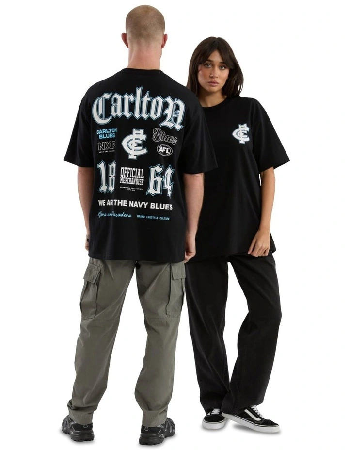 Carlton Fallback Tee in Jet Black image 4