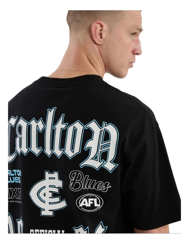 Carlton Fallback Tee in Jet Black image 5