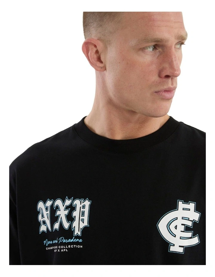 Carlton Fallback Tee in Jet Black image 6