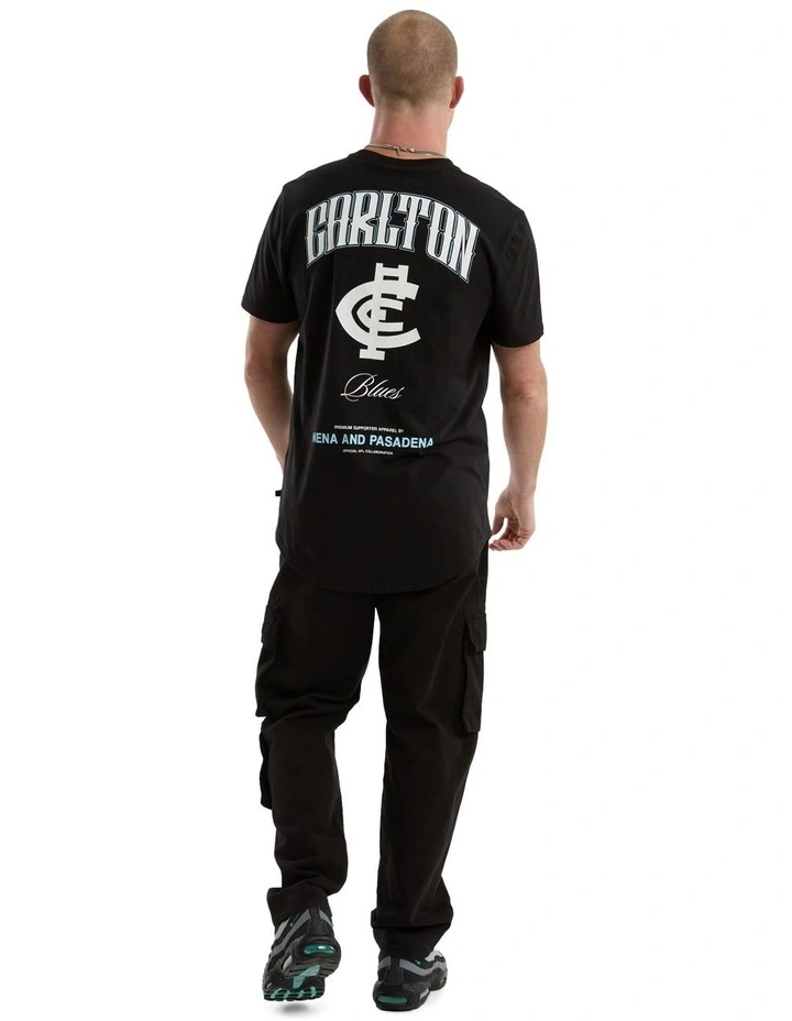 Carlton Legend Tee in Black image 6