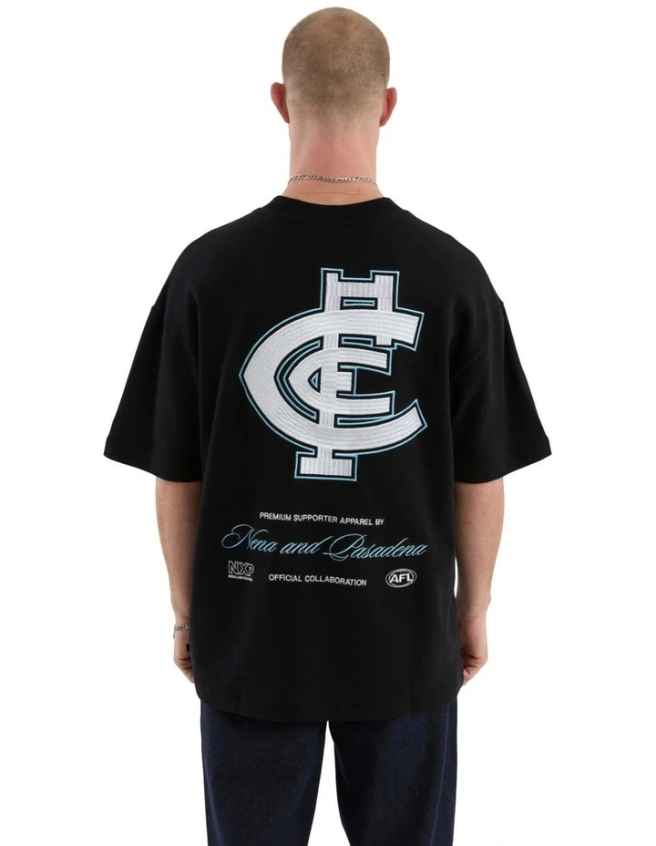 Carlton Legacy Loopback Tee in Jet Black image 1