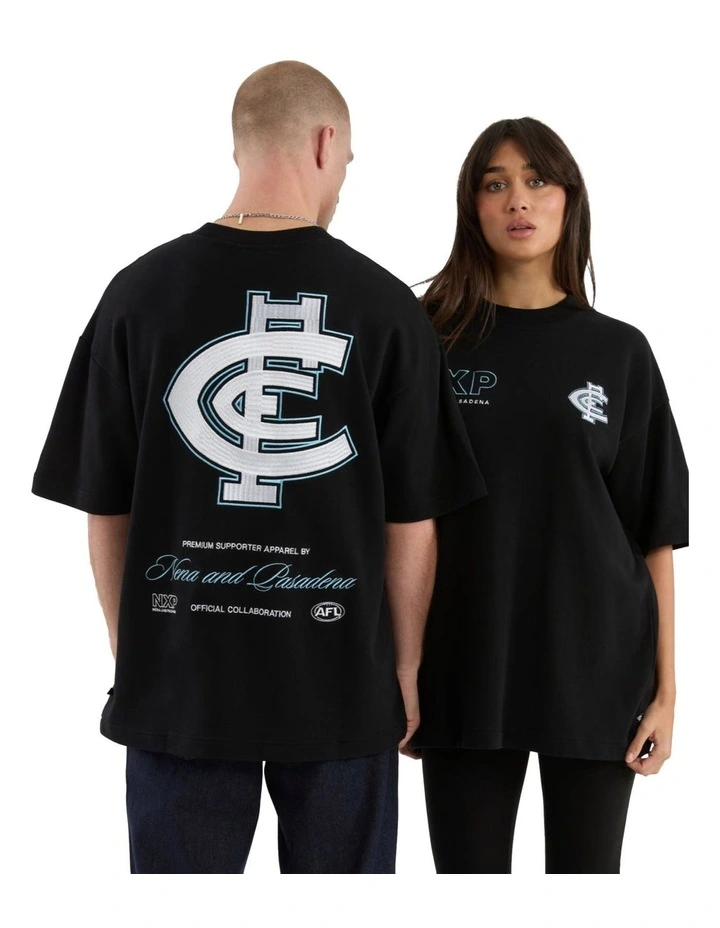 Carlton Legacy Loopback Tee in Jet Black image 4