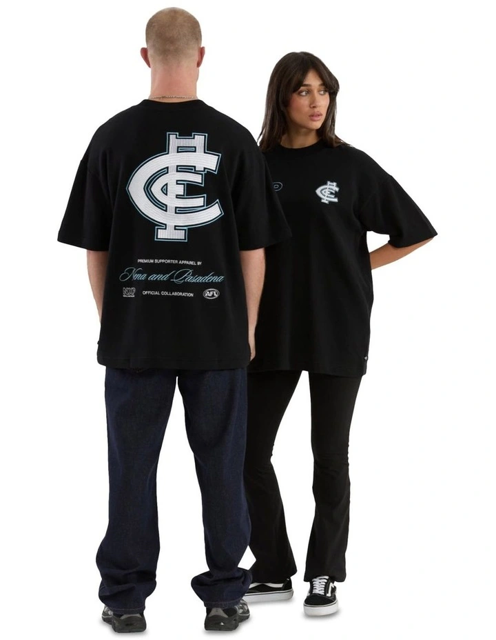 Carlton Legacy Loopback Tee in Jet Black image 6