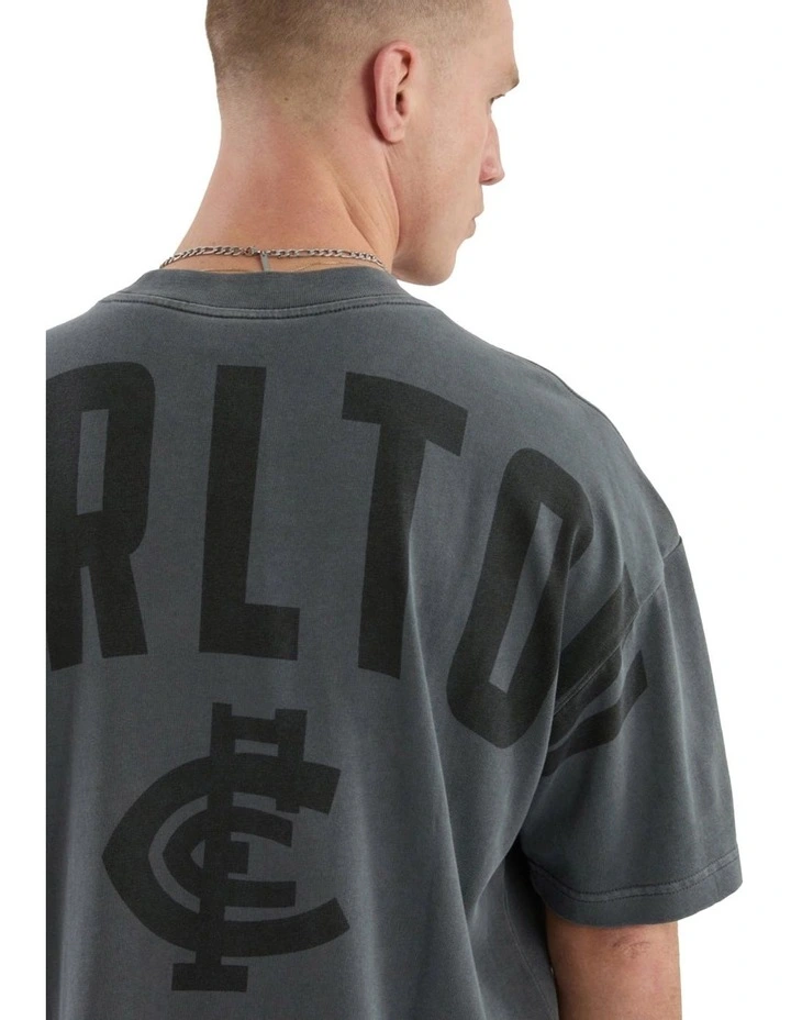 Carlton Hunter Tee in Pigment Charcoal image 6