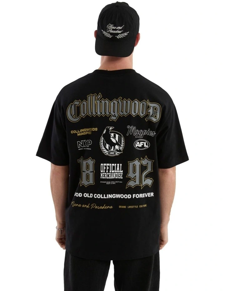 Collingwood Fallback Tee in Jet Black image 1