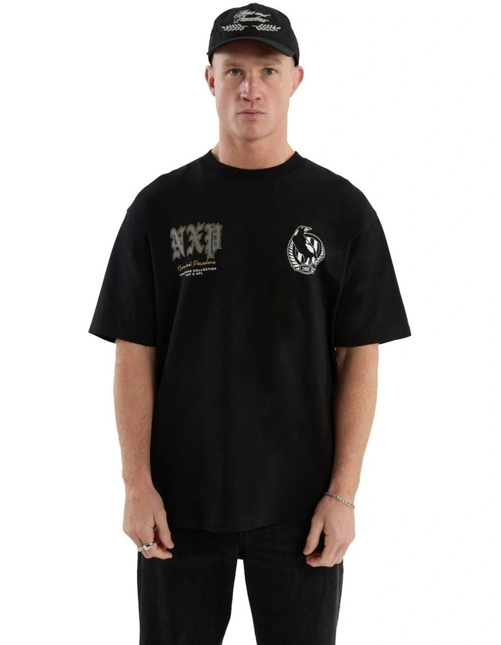 Collingwood Fallback Tee in Jet Black image 2