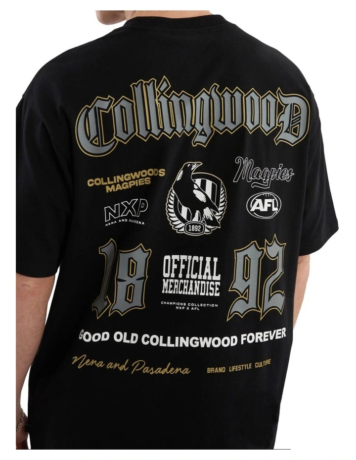 Collingwood Fallback Tee in Jet Black image 5