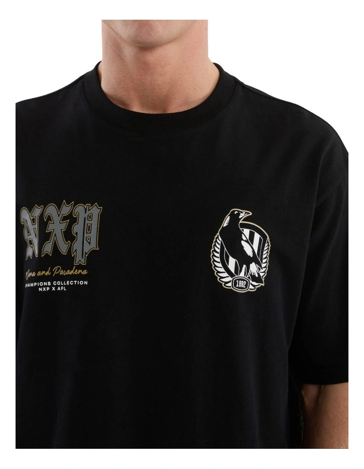 Collingwood Fallback Tee in Jet Black image 6