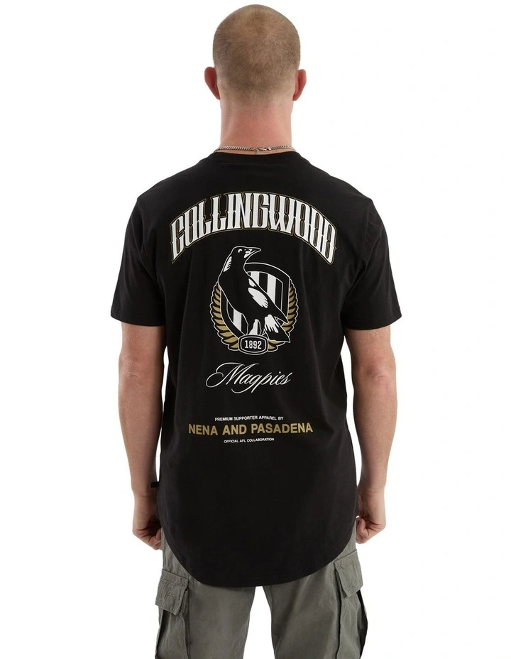 Collingwood Legend Tee in Black image 1