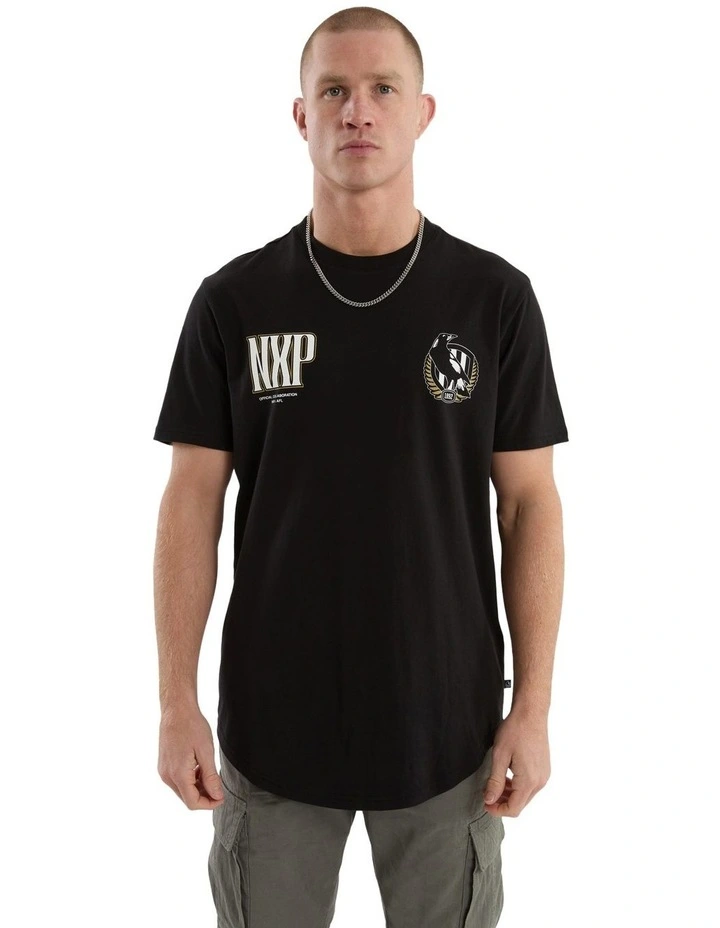 Collingwood Legend Tee in Black image 2
