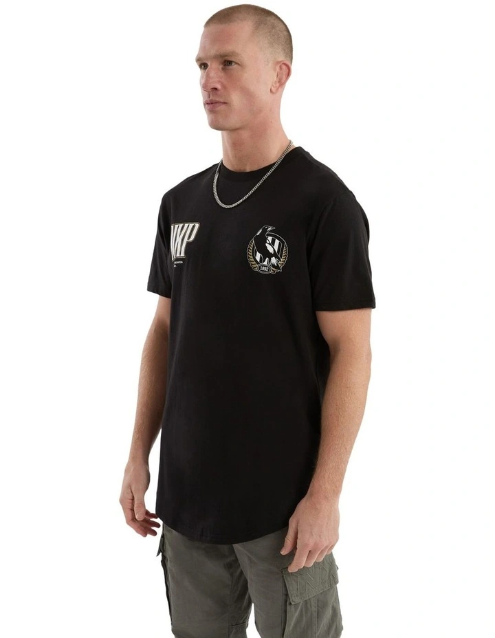 Collingwood Legend Tee in Black image 3