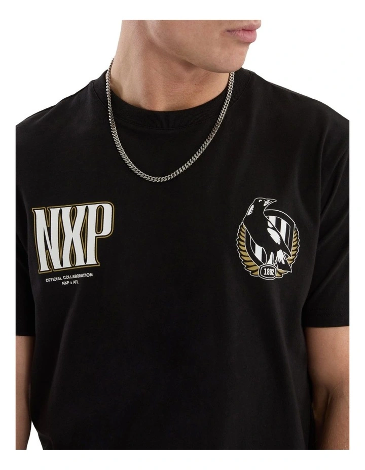 Collingwood Legend Tee in Black image 4