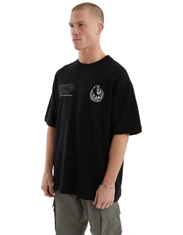 Collingwood Legacy Loopback Tee in Jet Black image 5