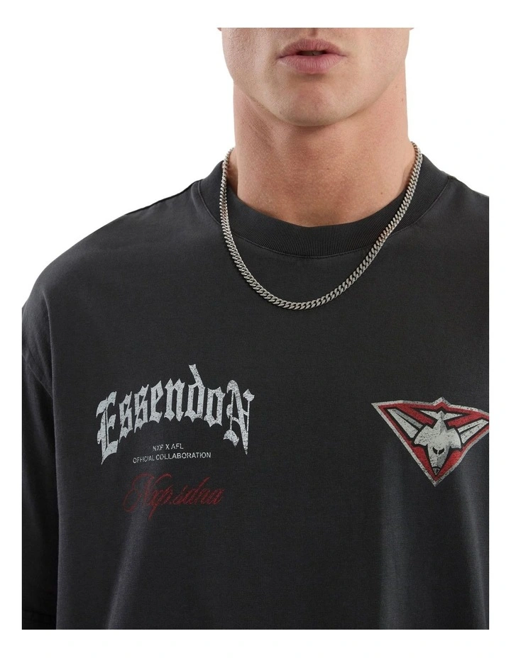 Essendon Vintage Goth Tee image 4