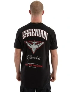 Essendon Legend Tee in Black