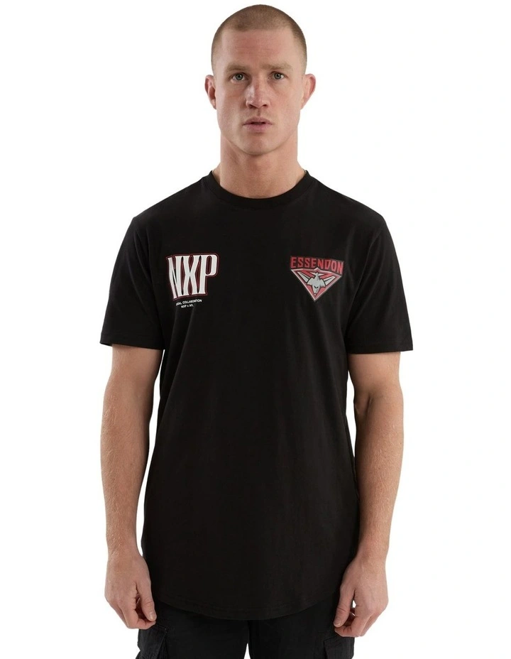 Essendon Legend Tee in Black image 2