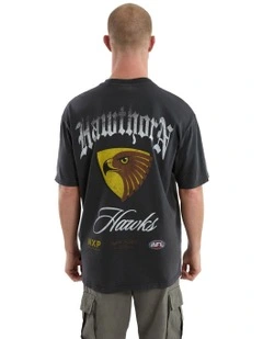 Hawthorn Vintage Goth Tee in Black