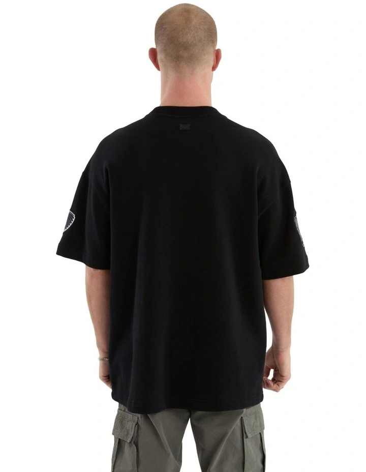 Hawthorn Game-On Loopback Tee in Jet Black image 2