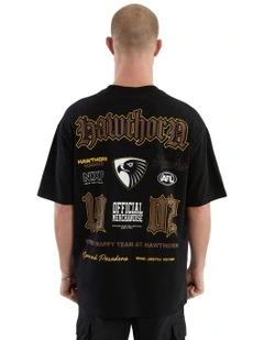 Hawthorn Fallback Tee in Jet Black