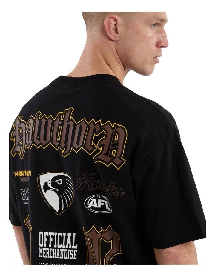 Hawthorn Fallback Tee in Jet Black image 3