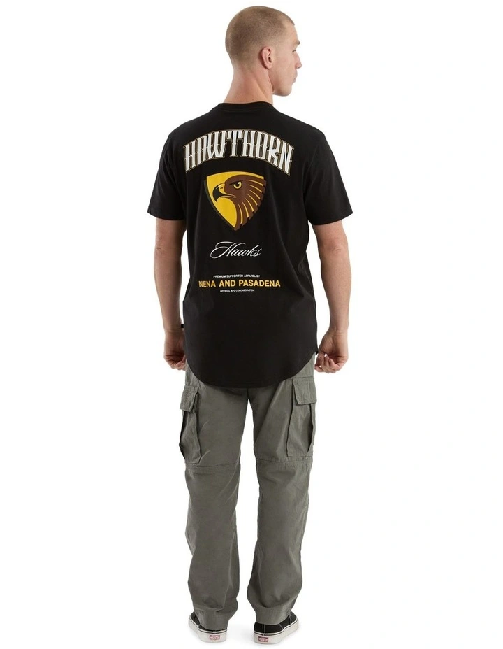 Hawthorn Legend Tee in Black image 3