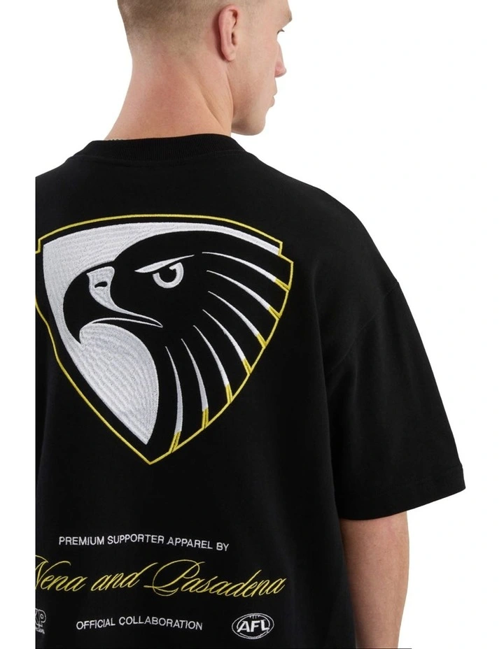Hawthorn Legacy Loopback Tee in Jet Black image 6