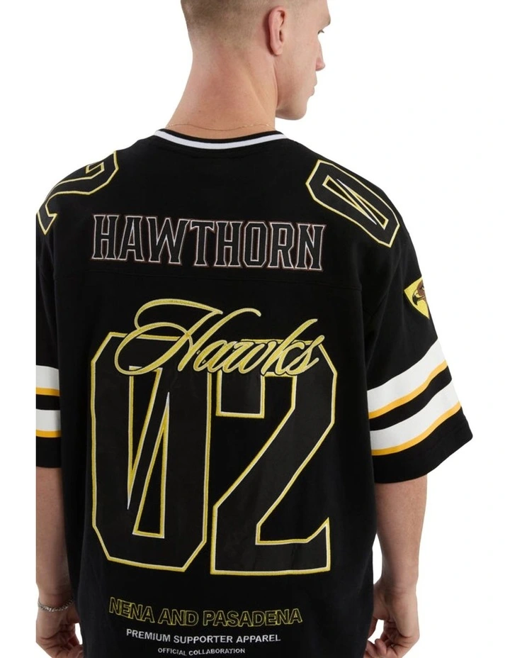 Hawthorn League Loopback Tee in Jet Black image 5