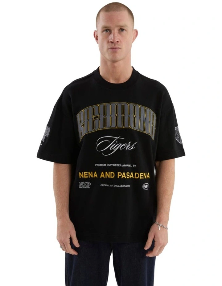 Richmond Game-On Loopbk Tee in Black image 1