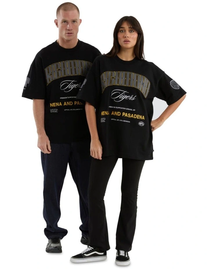 Richmond Game-On Loopbk Tee in Black image 3