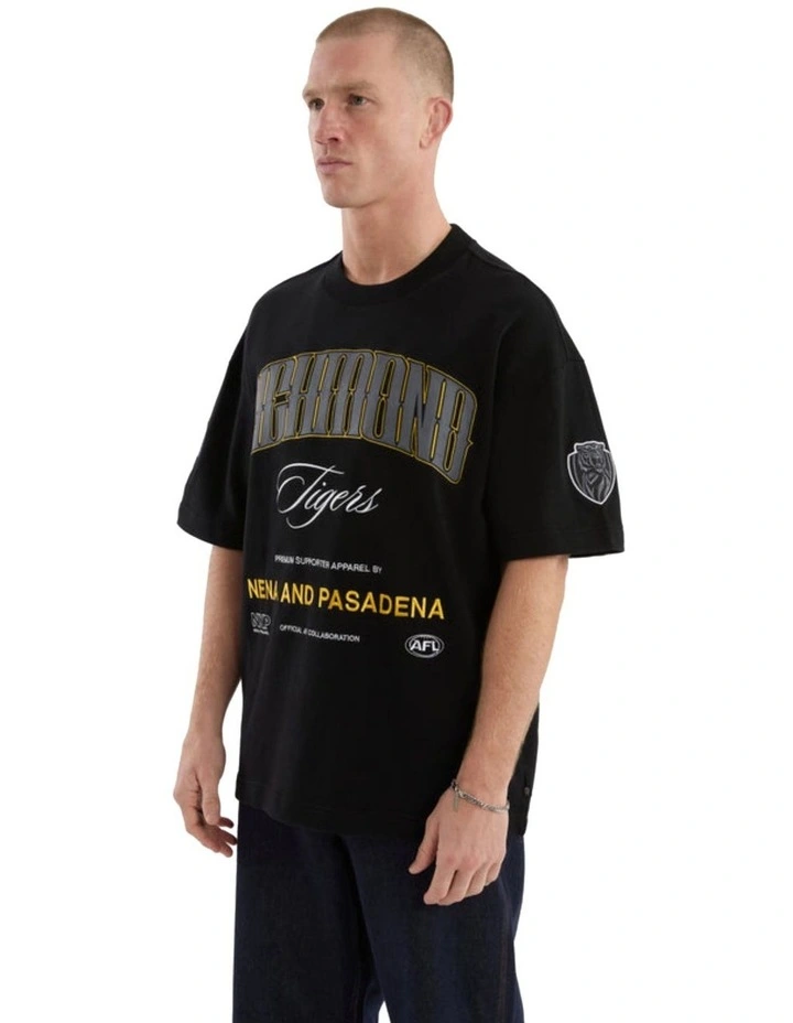 Richmond Game-On Loopbk Tee in Black image 5