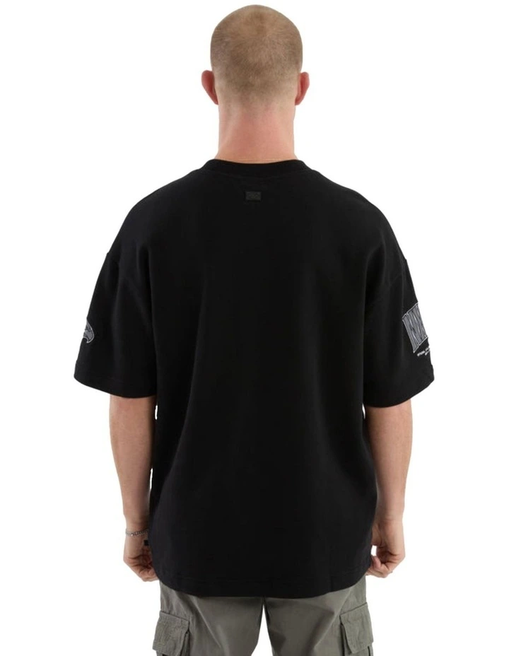 West Coast Game-On Loopbk Tee in Black image 2