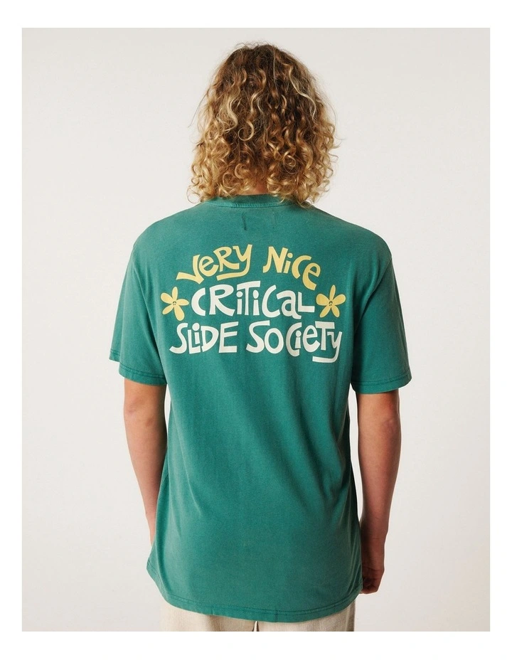 Very Nice Tee in Green image 2