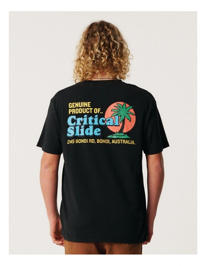 Oasis Tee in Black image 2