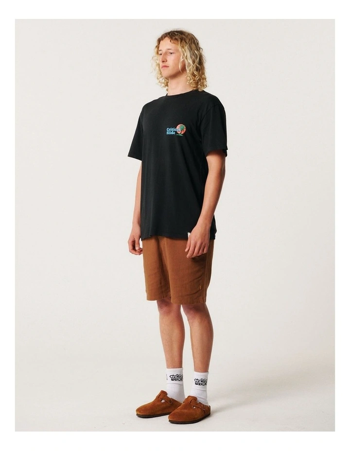 Oasis Tee in Black image 3