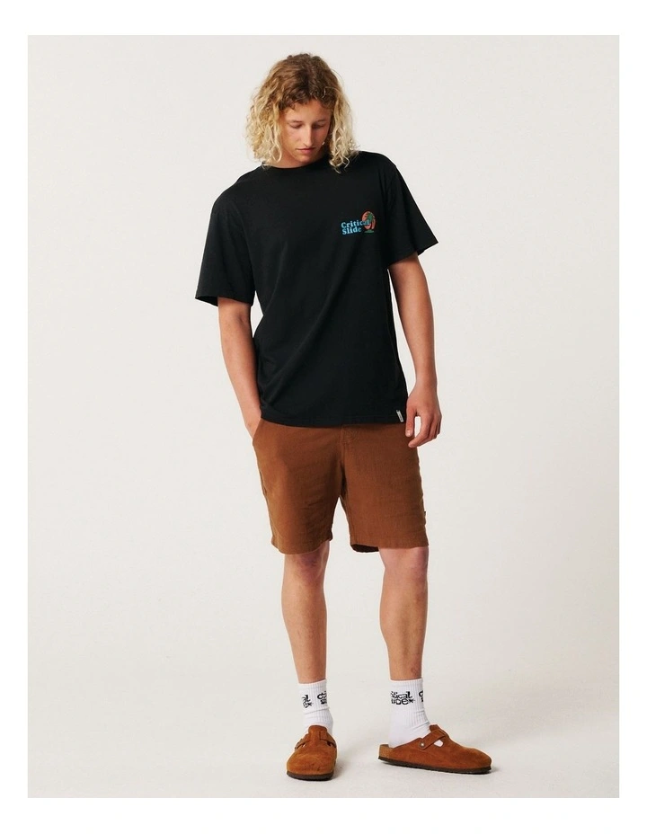 Oasis Tee in Black image 4