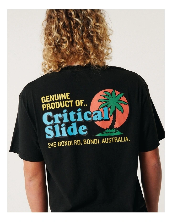 Oasis Tee in Black image 5