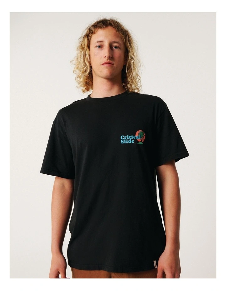 Oasis Tee in Black image 7