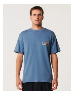 Oasis Tee in Blur