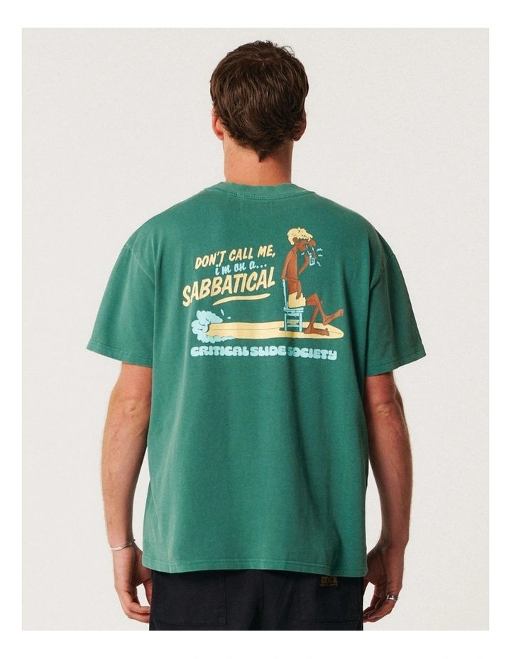 Sabbatical Tee in Green image 2