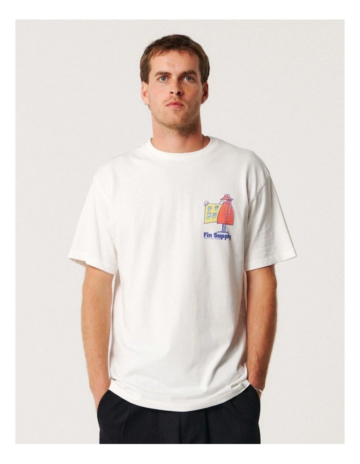 Supply Tee in White image 2