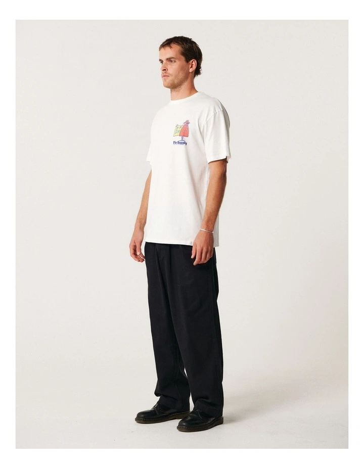 Supply Tee in White image 3