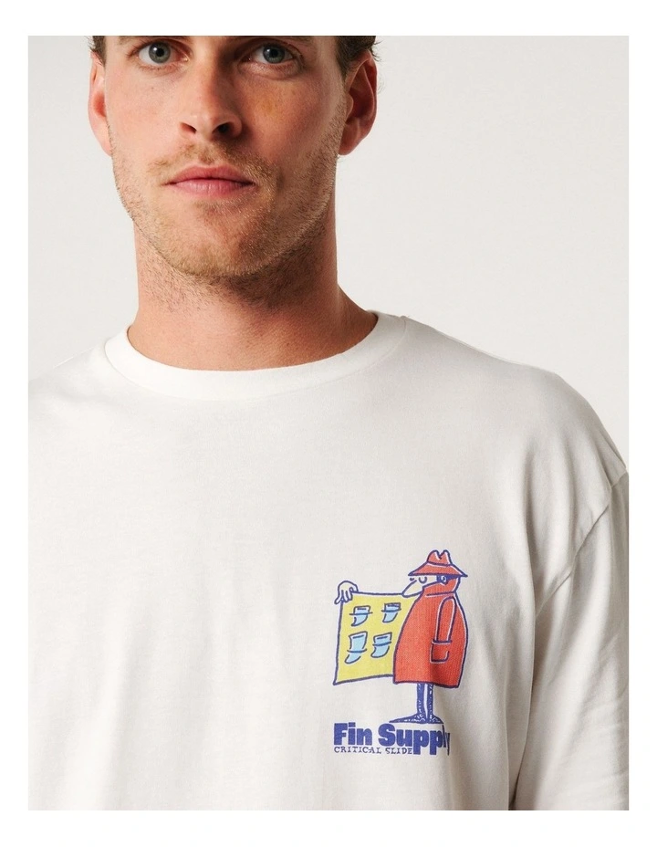 Supply Tee in White image 4