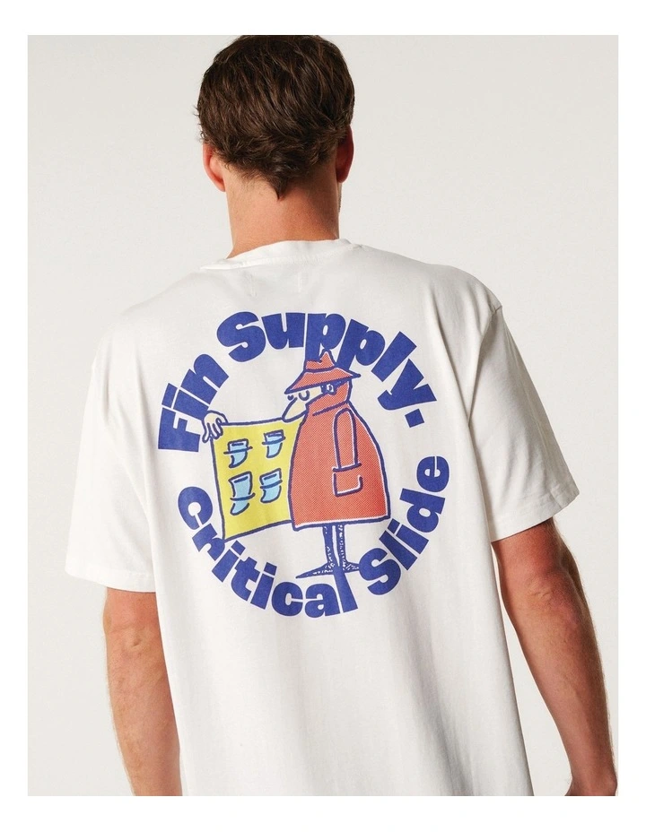 Supply Tee in White image 5