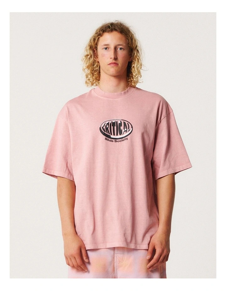 Buzzed Tee in Dusty Coral image 1