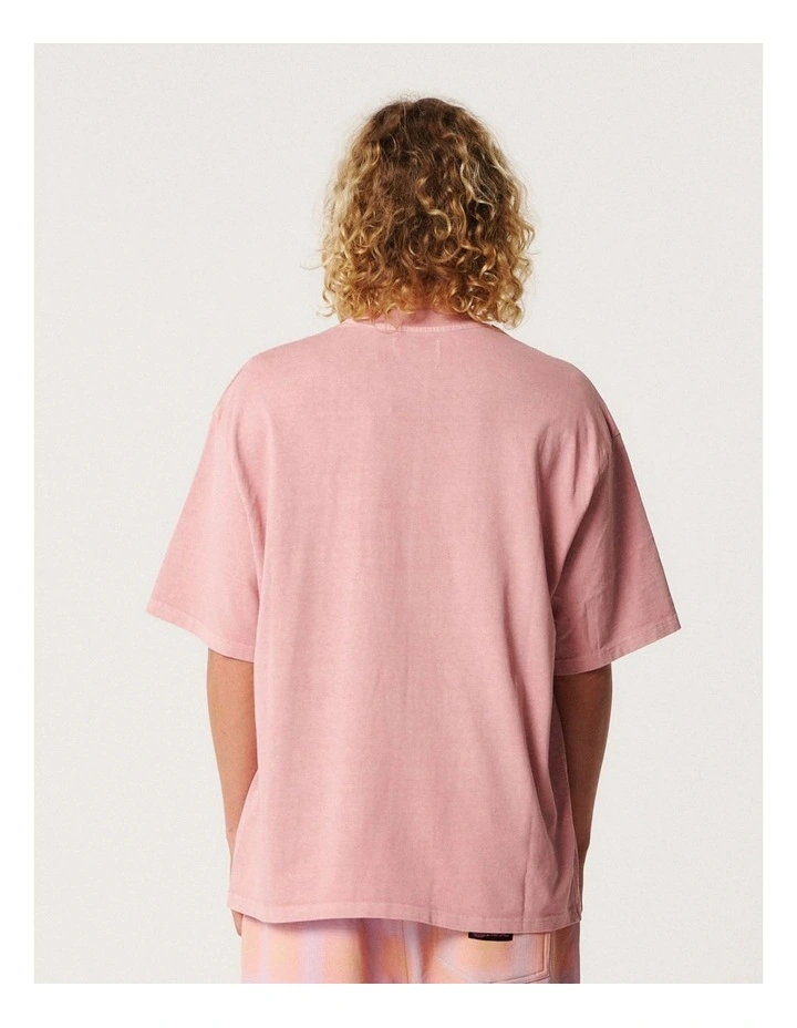 Buzzed Tee in Dusty Coral image 2